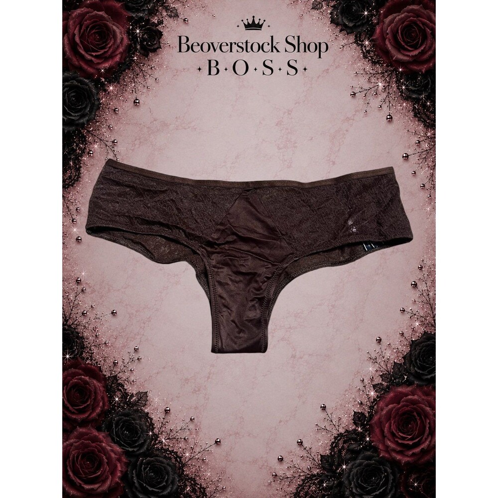 New Victoria’s Secret Cheeky Panty – Brown – Size Small